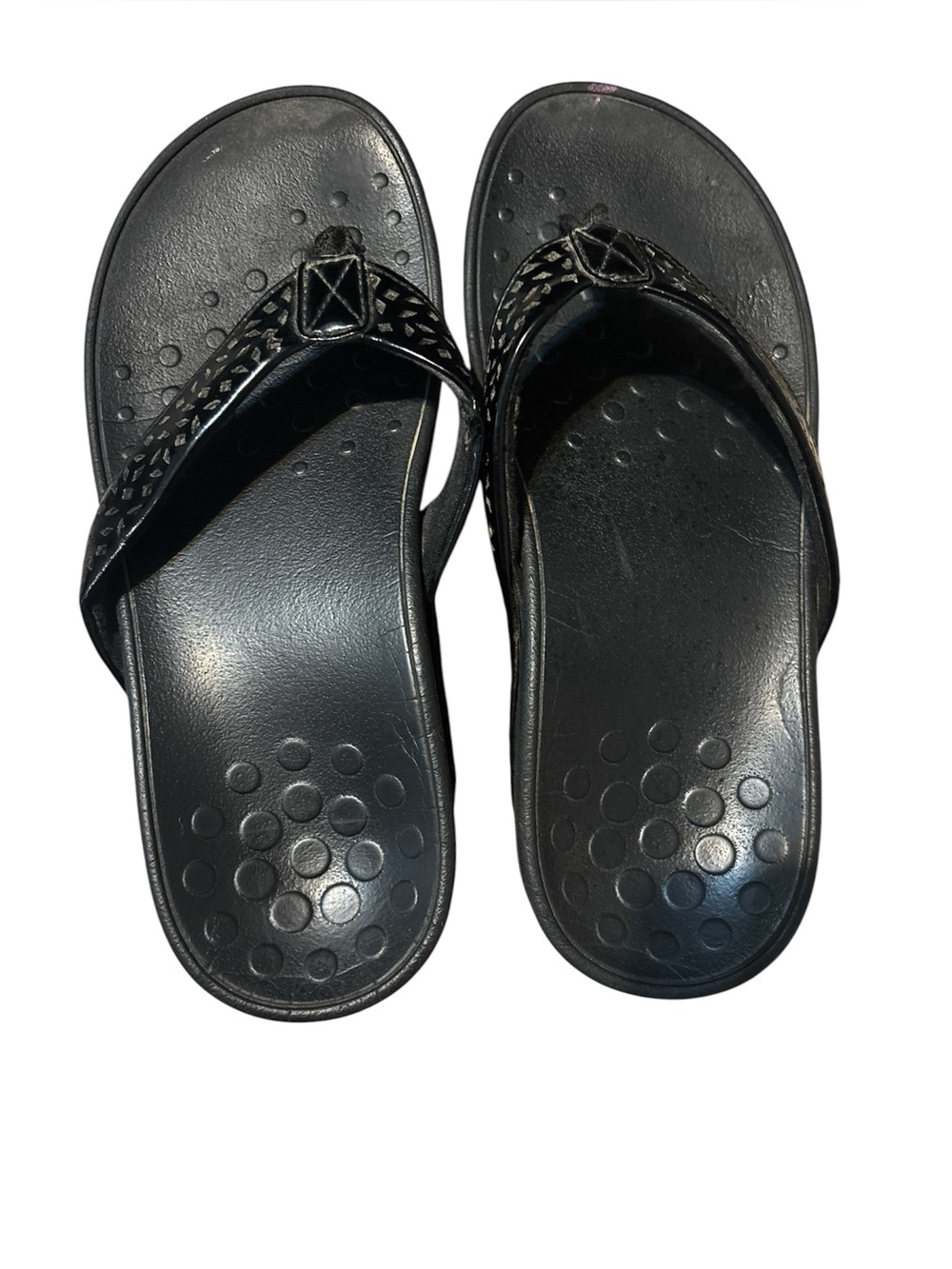 Vionic Black Women's Flip Flop Sandals
